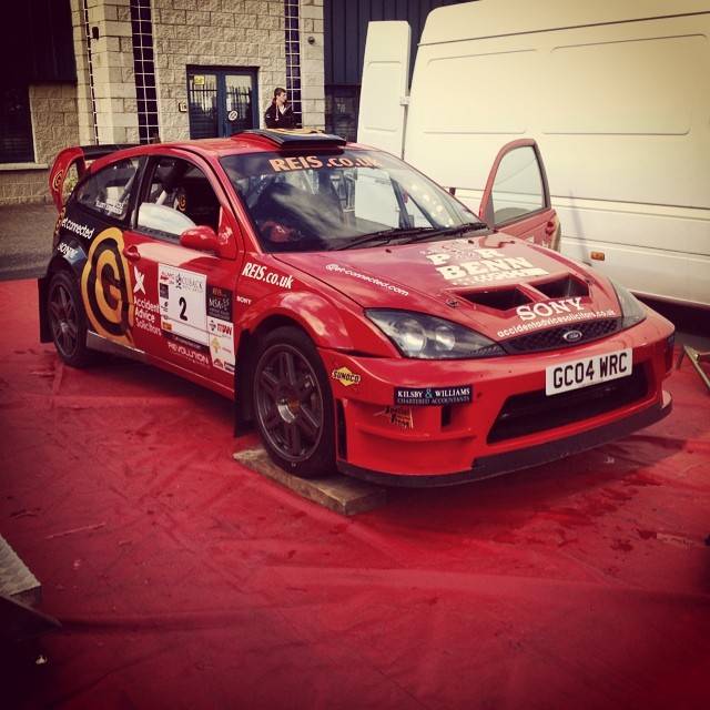 All set for the ALMC Stages, just heading out to the 1st loop of 3 stages.